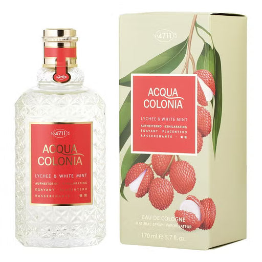 4711 4711 Acqua Colonia Lychee & White Mint Eau De Cologne Spray 170ml Perfumes