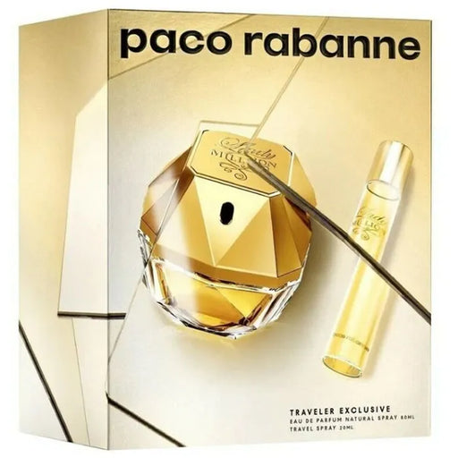 PACO RABANNE Paco Rabanne Lady Million Eau De Perfume Spray 80ml Set 2 Piezas
