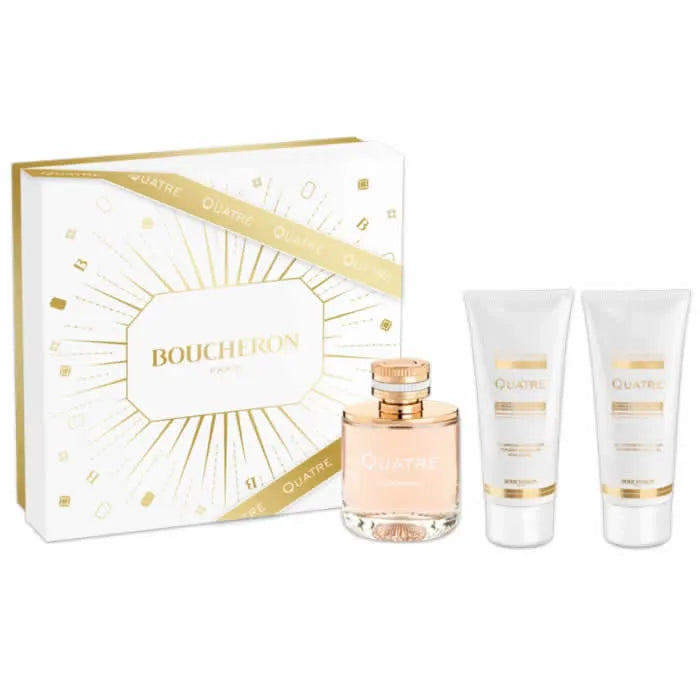 BOUCHERON Boucheron Quatre Femme Eau De Parfum Spray 100ml Set 3 Piezas