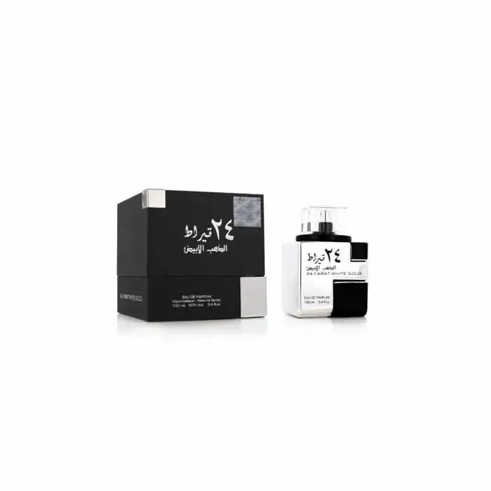 LATTAFA LATTAFA 24 CARAT WHITE GOLD EDP SPRAY 100ML