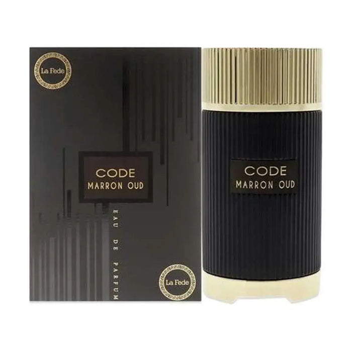 KHADLAJ PERFUMES Khadlaj Perfumes La Fede Code Marron Oud Eau De Parfum 100ml