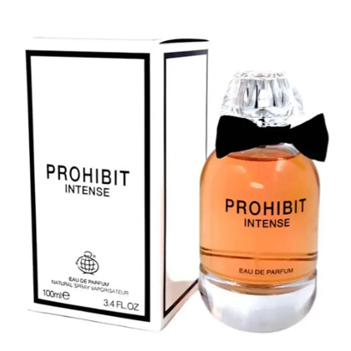FRAGRANCE WORLD Fragrance World Prohibit Intense Eau De Parfum 100ml Spray