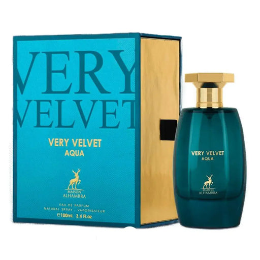 MAISON ALHAMBRA Maison Alhambra Very Velvet Aqua Velvet Velvet Eau De Parfum 100ml Spray