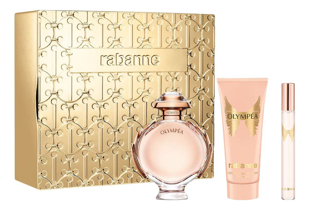 PACO RABANNE Paco Rabanne Olympea Eau De Parfum Spray 80ml Set 3 Piezas Perfumes