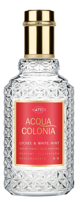 4711 4711 Acqua Colonia Lychee & White Mint Eau De Cologne Spray 50ml Perfumes