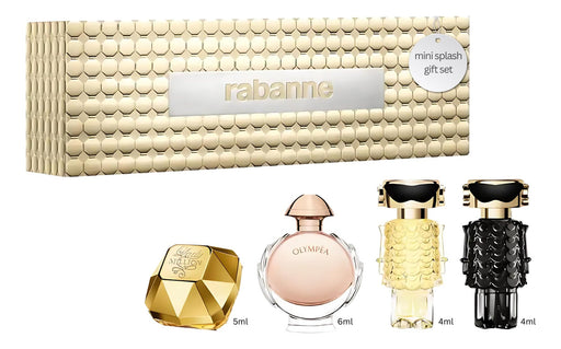 PACO RABANNE Mini Set 4 Piezas para Mujer de Paco Rabanne 5ML EDP 5ml para mujer Perfumes