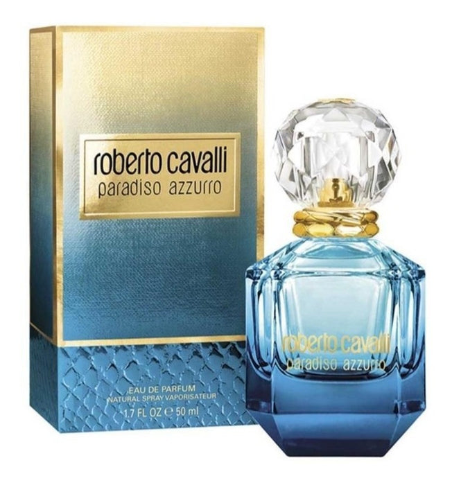 ROBERTO CAVALLI Original PARADISO AZZURRO Clásica EDP 75ml para mujer Perfumes